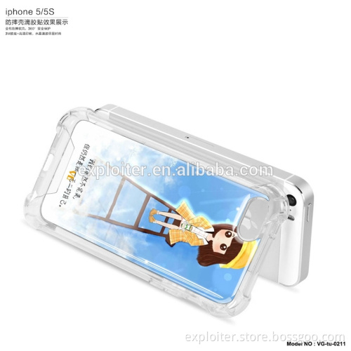 Full protective air bag gel water proof phone cover for iphone 5s cover on alibaba